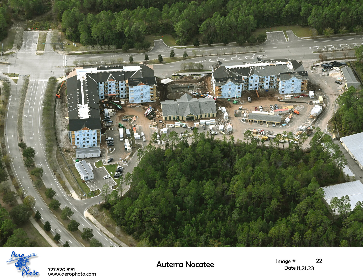 A look at the progress at Rise from above.